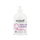 Ecowell Organic Baby Cleanser Gel: Gentle, Natural Wash with Aloe Vera - Paraben & Sulfate-Free - 500 ml