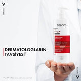 Vichy Dercos Energising Anti-Hair Loss Shampoo 400ml - Energizing Formula, Dermatologically Tested