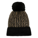 Eklips Diagonal Knit Beanie for Warm Winter Comfort