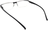 4 Pack Reading Glasses Readers Men Women Square Frame Spring Hinge Unisex Pairs