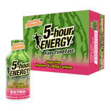 24 Pack 5-hour ENERGY Extra Strength Shots, Strawberry Watermelon Flavor Flavor, 1.93 Fl Oz