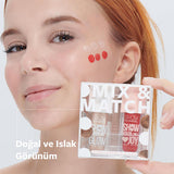 Pastel Glow: Radiant Blush & Glow Likit Highlighter Set - Mix & Match Makeup for Dewy, Illuminating Finish