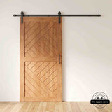 Patterned Barn Door Panel