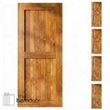 Natural Pine Wood Barn Door