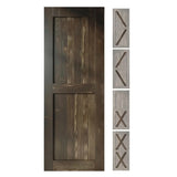 Classic Single Barn Door Kit | Brushed Nickel Hardware
