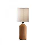 Homing Brooklyn Wooden Table Lamp - Wooden Lamp with E14 Socket & LED Compatible