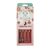 Nascita Pro Makeup Brush Set - 4 Piece Professional Makeup Tools with Synthetic Bristles