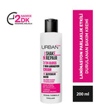 Urban Care Shake N Repair: Gloss Lamination Hair Treatment for Damaged Hair | Vegan, Shine Enhancing with Amino Acids & Oat Milk Protein