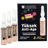 Janssen Cosmetics Anti-Wrinkle Eye Serum Ampoules - Anti-Aging Skincare with Peptide Complex & Hyaluronic Acid