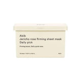 Abib Jericho Rose Firming Sheet Mask Daily Pick 30 Sheets