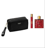 Eros Flame By Versace For Men 3Pcs Set EDP Spray