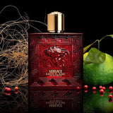 Eros Flame By Versace For Men 3Pcs Set EDP Spray