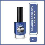 Golden Rose City Color Nail Lacquer Glossy Finish Shade 64