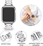 Crystal Bling Band Case iWatch Strap For Apple Watch Ultra Series 8 7 SE 6 5 4 3