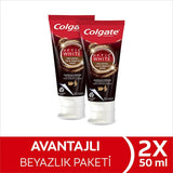 Colgate Optic White Teeth Whitening Toothpaste Duo 2x50ml