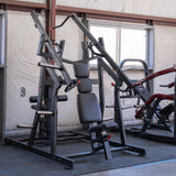 Excel Iso-Lateral Chest/Back Combo - Muscle D Fitness - Plate Loaded - Gas Shock Assisted Seat Adjustment
