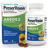PreserVision AREDS 2 Eye Vitamin Supplement, 120 soft gels