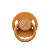 Wee Baby Cool Round-Tip Pacifier No: 3 - Tan - Baby Pacifier for 18 Months+, Silicone, Orthodontic Design