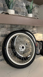 Chrome LBX/ERIDE Supermoto Wheelset