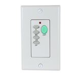 Anderic FAN-55T Wireless Wall Plate Ceiling Fan Remote Control for Fan28R Receiver | 304 MHz | 2AAZPFAN55T- FAN55T