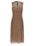 Fendi Women Floral Lace Dress