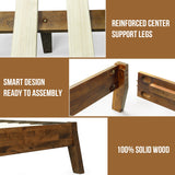 Serenity Solid Wood Bed Frame
