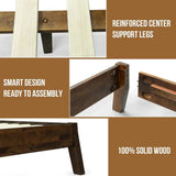 Serenity Solid Wood Bed Frame