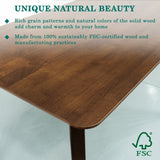 Verve 48 inches Solid Wood Dining Table