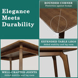 Verve 48 inches Solid Wood Dining Table