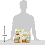 With Sympathy Cutting Board Gift Basket