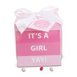 It's A Girl New Baby Gift Basket