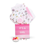 It's A Girl New Baby Gift Basket