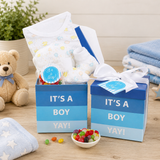 It's A Boy New Baby Gift Basket