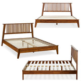 Kaylin Solid Wood Bed Frame