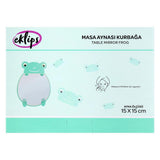 Eklips Frog Pedestal Table Mirror for Cute Vanity Setup