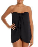 Lauren Ralph Lauren Plus Size Bandeau Flyaway One-Piece Swimsuit