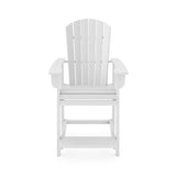 SoPoly St Simons Fan Back Counter Chair (Premium)