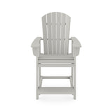 SoPoly St Simons Fan Back Counter Chair (Premium)
