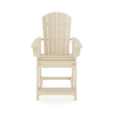 SoPoly St Simons Fan Back Counter Chair (Premium)