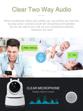 Wireless Security Camera 1080P Night Vision, Motion Detection, Activity Alert, Deterrent Alarm