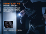 Fenix TK35R UV Light Rechargeable High-Performance Tactical Flashlight