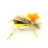 Trout Fly Assortment - Feth Grasshopper Foam Fly Collection 12 Flies Size 10