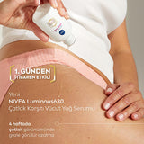 NIVEA Luminous Stretch Mark Serum - Body Moisturizer for Stretch Marks with LUMINOUS630, Long-Lasting Hydration & Anti-Stretch Mark Body Oil