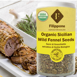 Filippone, Organic Sicilian Fennel Seed, Italian Wild Fennel Seeds, 1.06oz