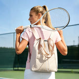 Fitness Backpack Drawstring Backpack, Badminton Racket Backpack, Yoga Fitness Bag，Cycling Travel Backpack