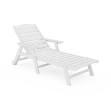 SoPoly Flat Chaise Lounge