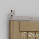 J Top Mount Heavy Duty Bifold Barn Door Hardware Kit | 12 Door Biparting