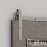 J Strap Heavy Duty Sliding Barn Door Hardware Kit