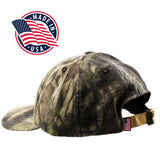 The Fly Fishing Place Logo Cap Low Profile Mossy Oak Break Up Camo USA