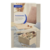 Ideenwelt Jewelry Organizer Box with Flexible Dividers 34x25x12 cm